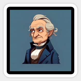 Carl Friedrich Gauss Sticker